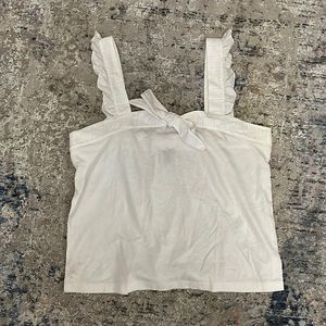White J.Crew Summer Tank. In great condition.